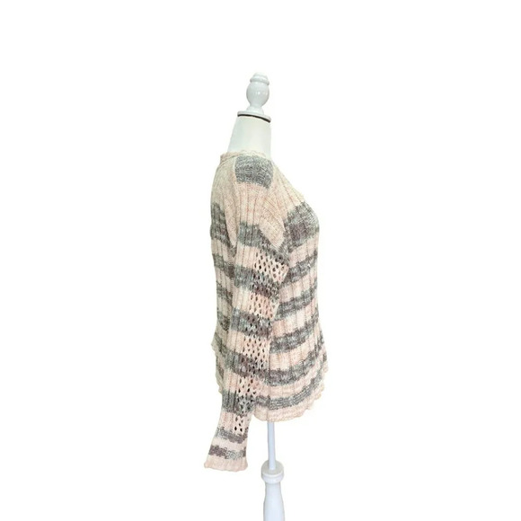 Stitch Fix Multicolor Knit Sweater With V-Neck & Long Sleeves Size M - Picture 3 of 10